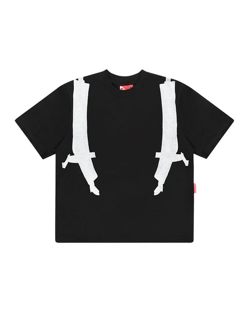 CAMISETA MOCHILA MAD PRETA - Four Street