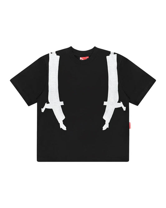 CAMISETA MOCHILA MAD PRETA - Four Street