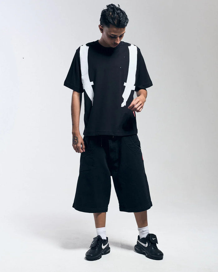CAMISETA MOCHILA MAD PRETA - Four Street