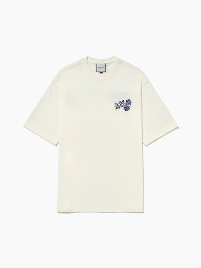 Camiseta Over Flores de Casa