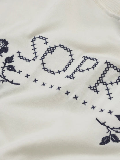 Camiseta Over Flores de Casa