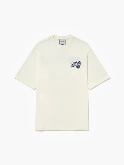 Camiseta Over Flores de Casa