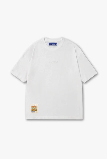 Camiseta Over Off White