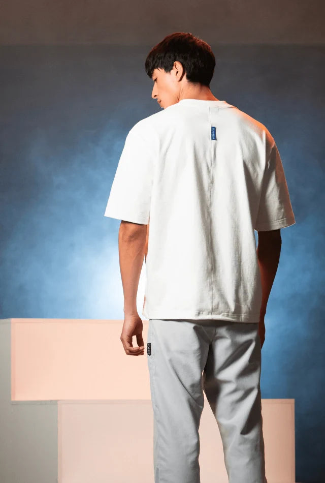 Camiseta Over Off White
