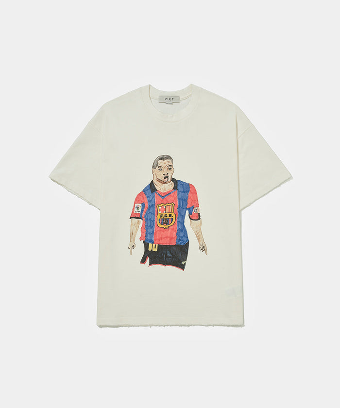 Camiseta PIET RVLD - Bone White