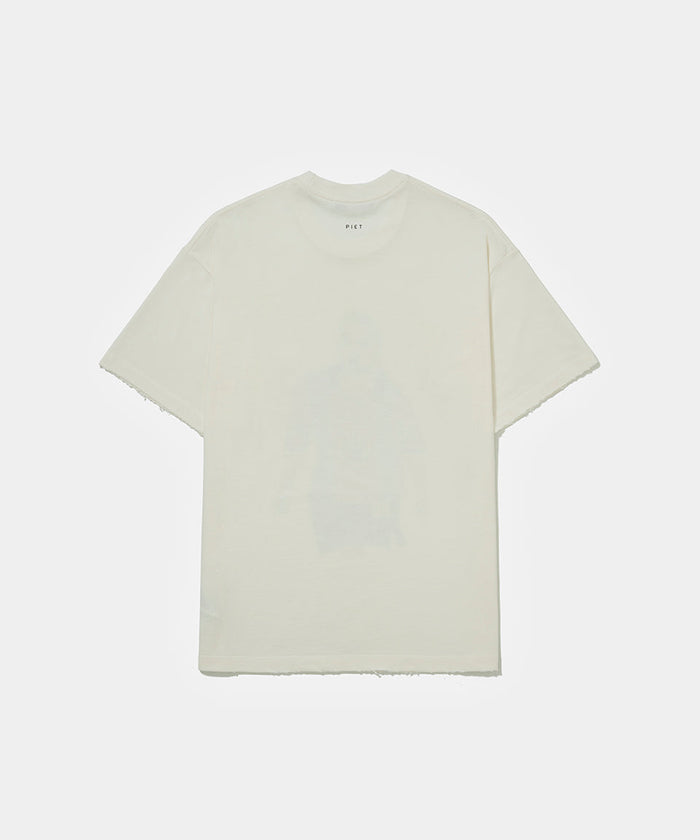 Camiseta PIET RVLD - Bone White