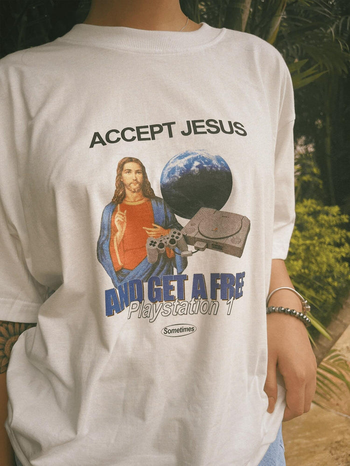 Camiseta Accept Jesus - Four Street
