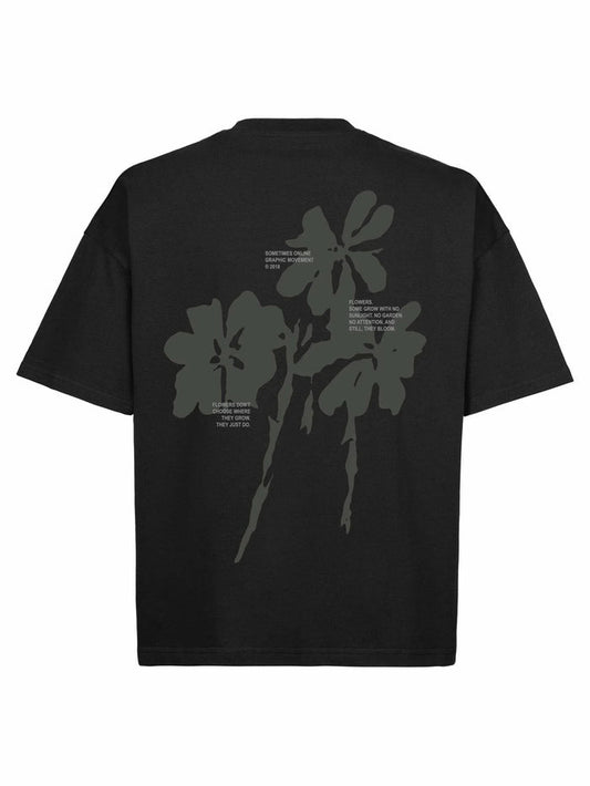 Camiseta Boxy Flowers - Four Street
