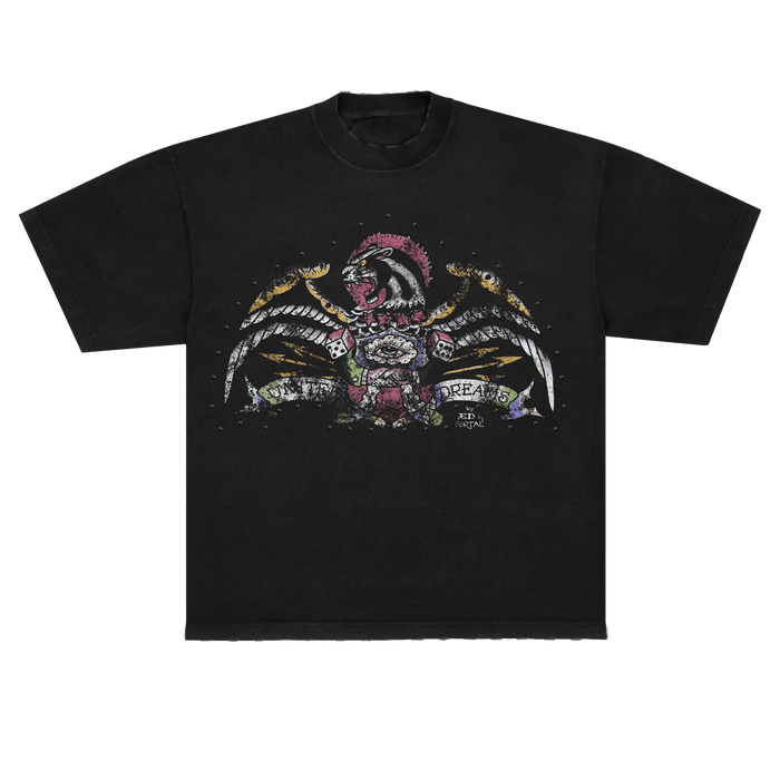Camiseta "Until Dreams" Ed Hardy x Matuê