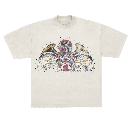 Camiseta "Until Dreams" Ed Hardy x Matuê