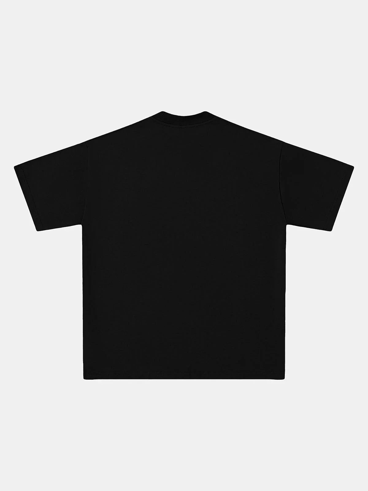 250 GSM LOOSE FIT 'BLACK' T-SHIRT