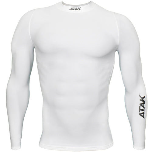 ATAK Mens Compression Top - White