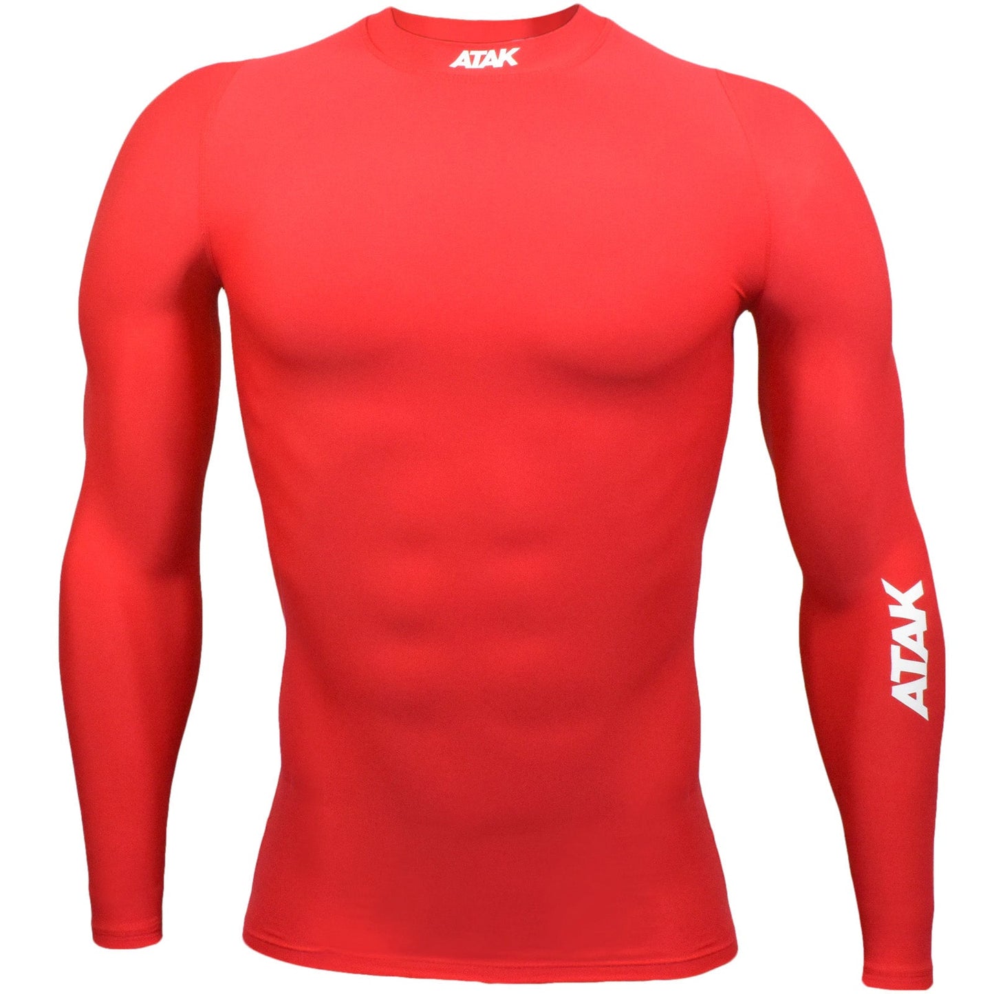ATAK Youths Compression Top - Red