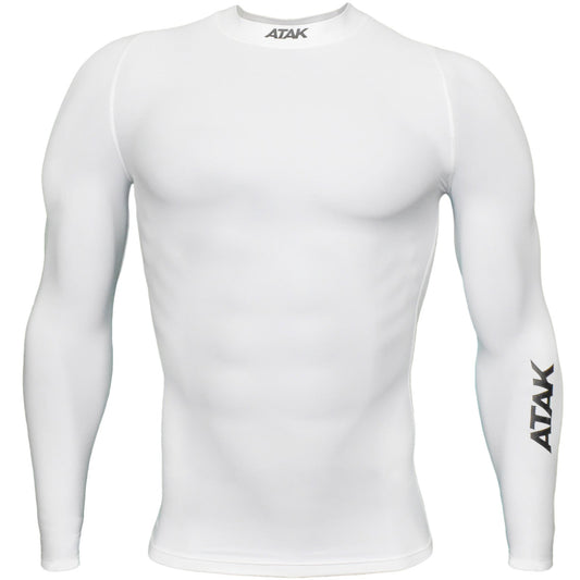 ATAK Youths Compression Top - White