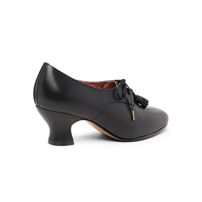 PRE-ORDER Cordelia Edwardian Oxfords Wide (Black)
