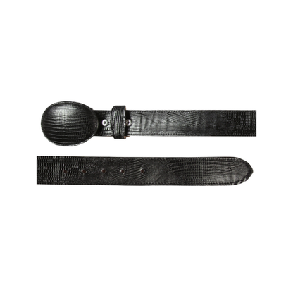Black belt premium western-style men’s belt