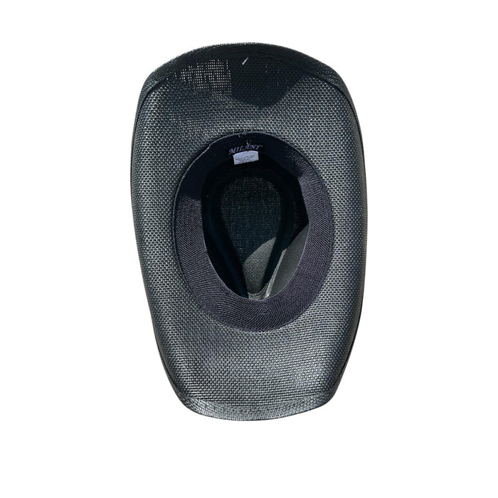 Cowboy Hat With Woven with Stud Band -Black