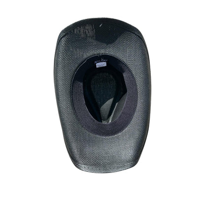 Cowboy Hat With Woven with Stud Band -Black