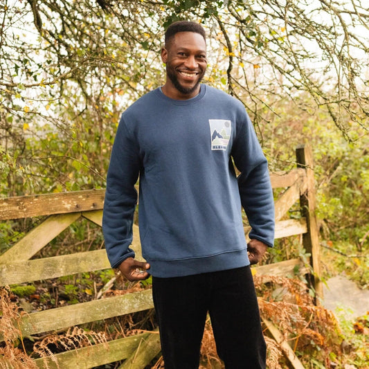 Bleubird Waypoint Crew Sweatshirt