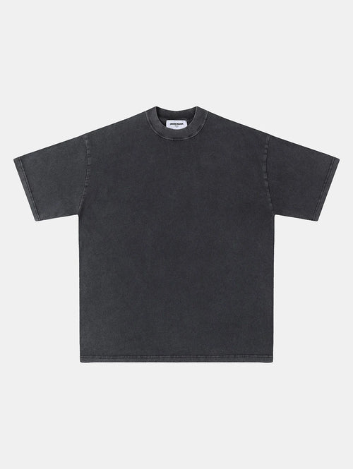 250 GSM LOOSE FIT 'WASH GRAY' T-SHIRT