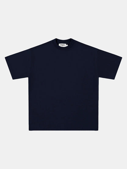 250 GSM LOOSE FIT 'NAVY BLUE' T-SHIRT