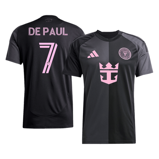 DE PAUL #7 Inter Miami CF Away Soccer Jersey 2025