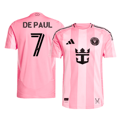 DE PAUL #7 Inter Miami CF Home Authentic Soccer Jersey 2025