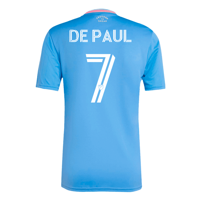 DE PAUL #7 Inter Miami CF Third Away Soccer Jersey 2025