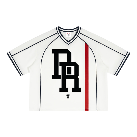 Dominican Republic Unisex Boxy V-Neck Soccer Jersey