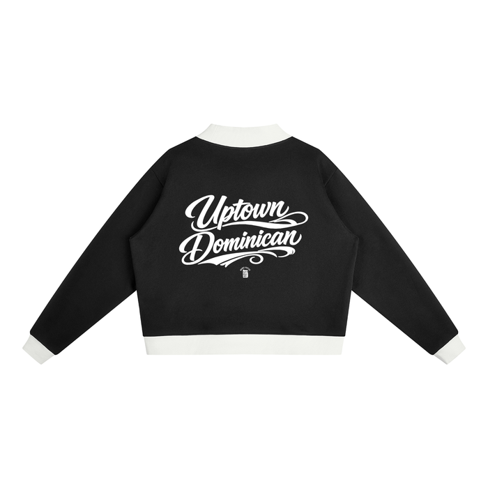 Dominican Republic Women’s Mock Neck Crewneck Sweatshirt