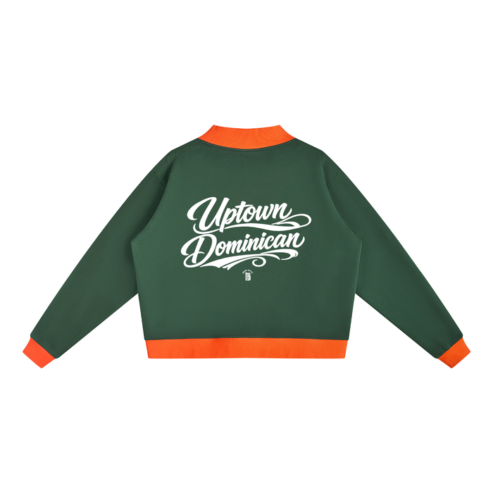 Dominican Republic Women’s Mock Neck Crewneck Sweatshirt