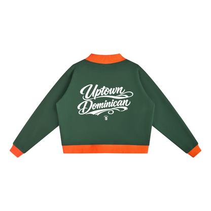 Dominican Republic Women’s Mock Neck Crewneck Sweatshirt