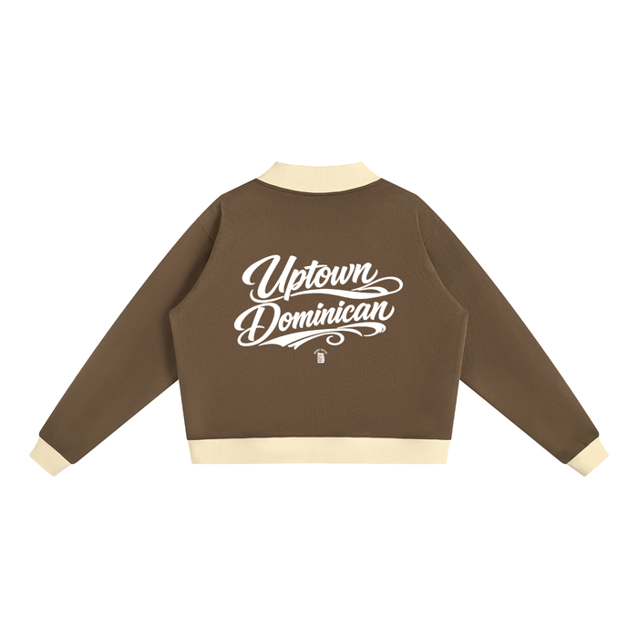 Dominican Republic Women’s Mock Neck Crewneck Sweatshirt