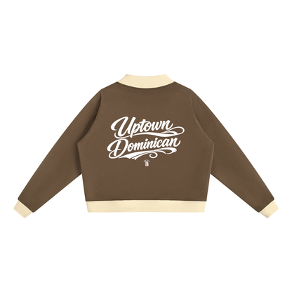 Dominican Republic Women’s Mock Neck Crewneck Sweatshirt