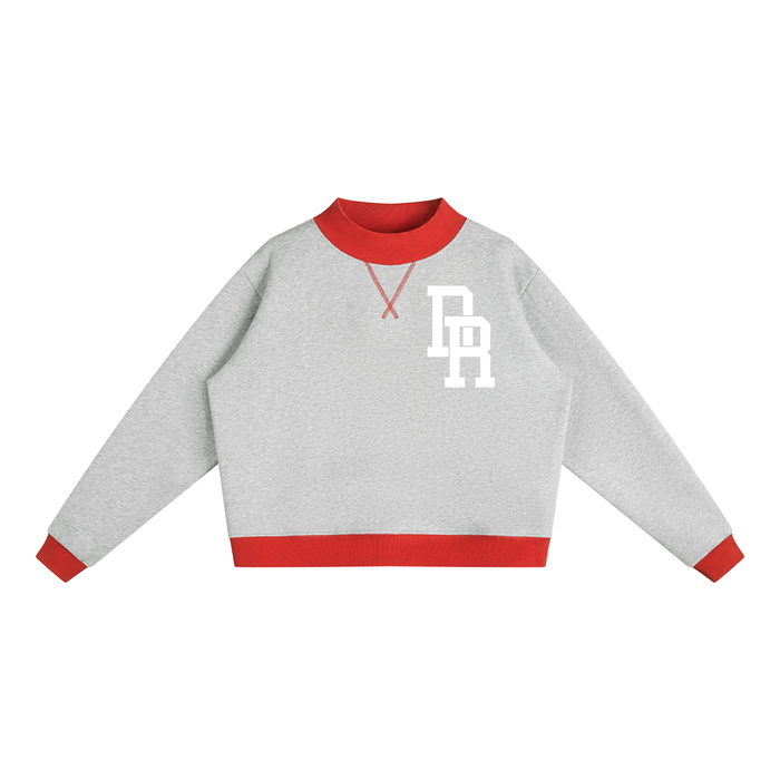 Flower Gray with Red / S