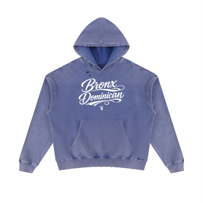 DR Unisex Mineral Wash Distressed Hoodie