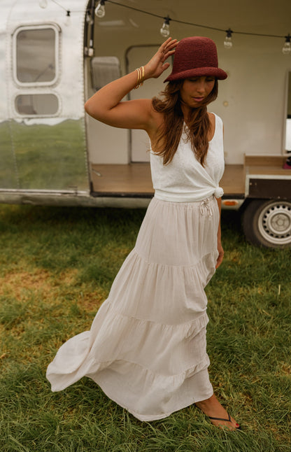 Beige Althea Skirt