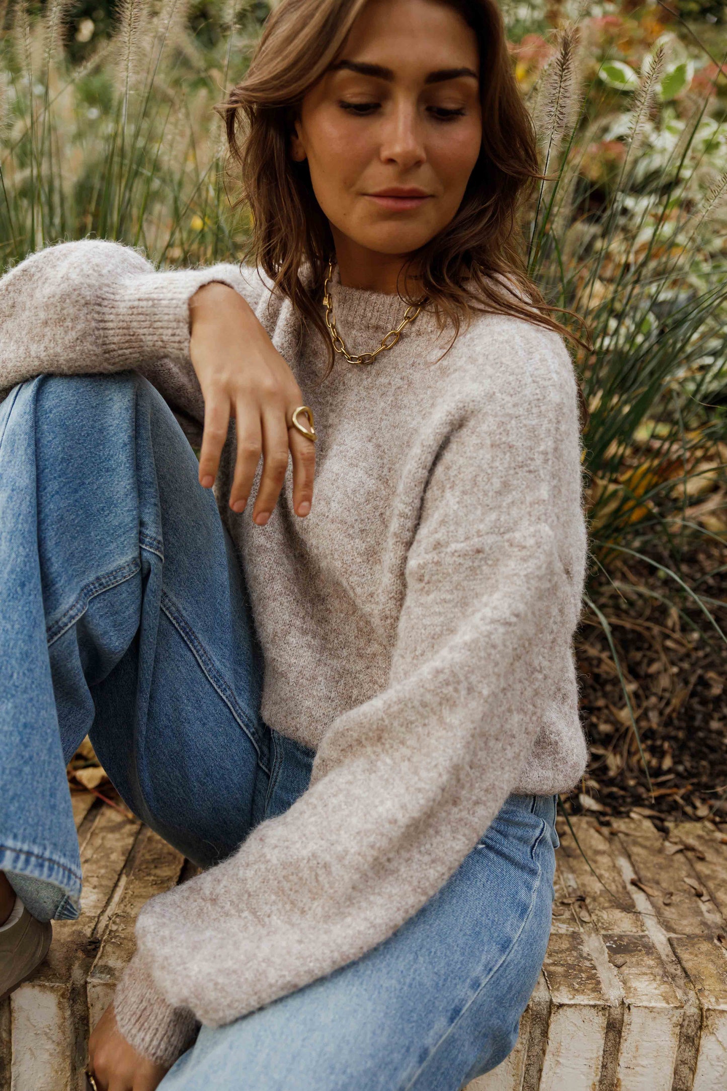 Beige Elga Sweater