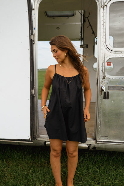 Black Kylie Romper