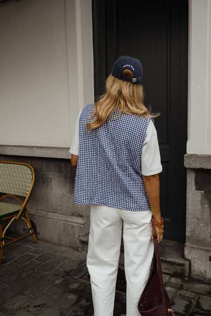 Blue Agnes Vest