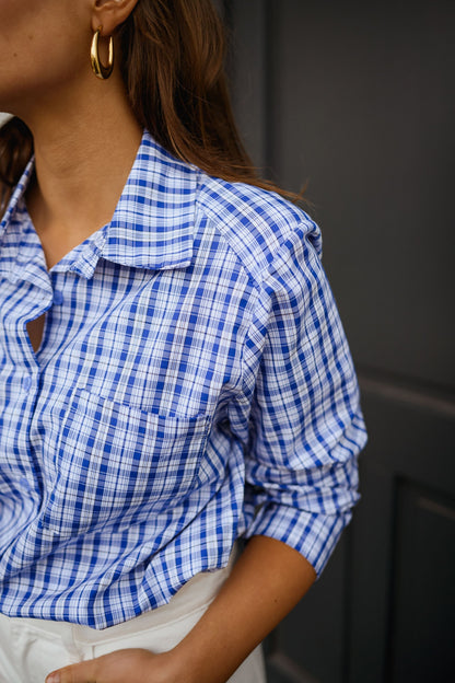 Blue Colleen Shirt