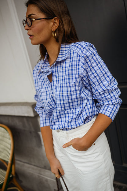 Blue Colleen Shirt