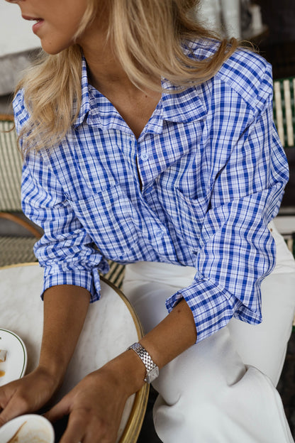 Blue Colleen Shirt