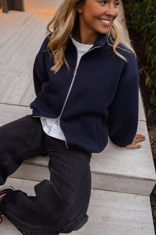 Blue Suzie Cardigan