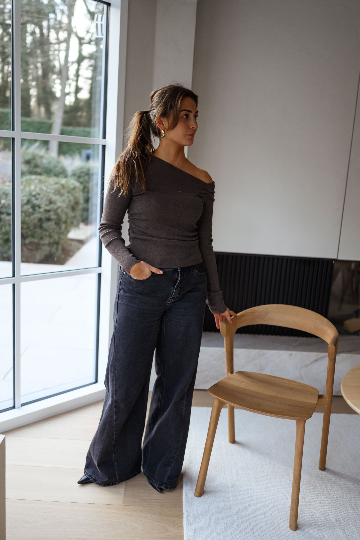 Brown Ambre Sweater
