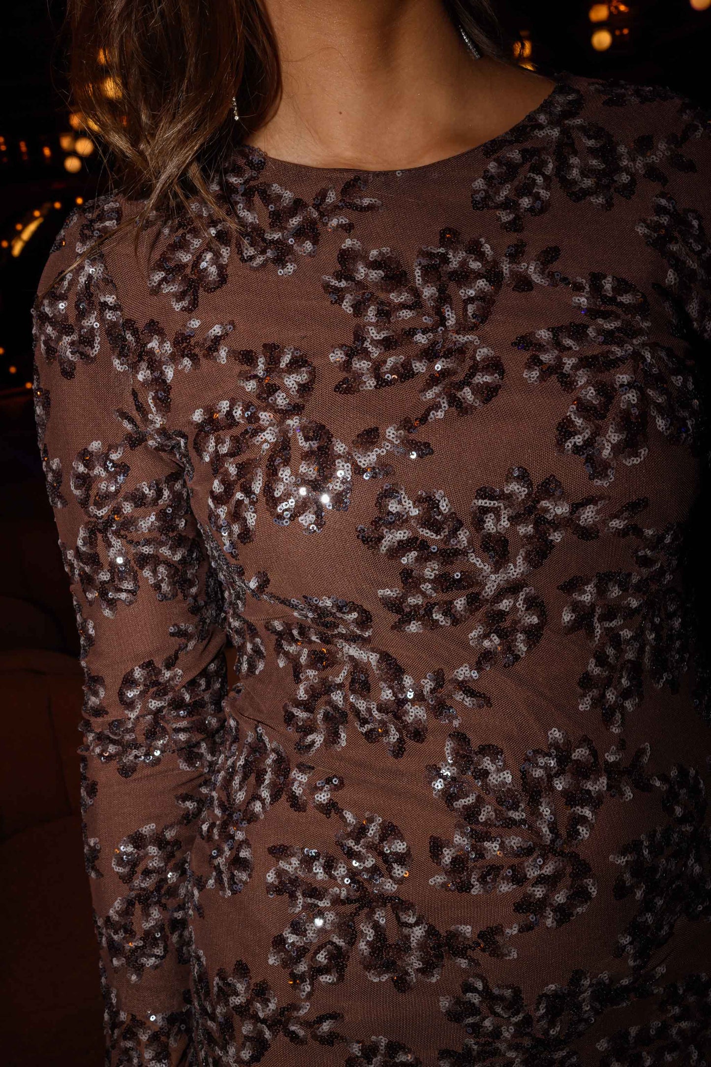 Brown Inola Dress