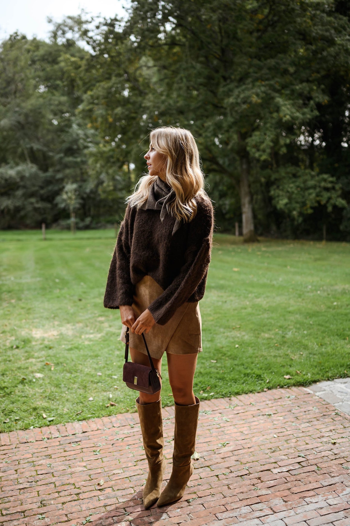 Brown Luck Sweater