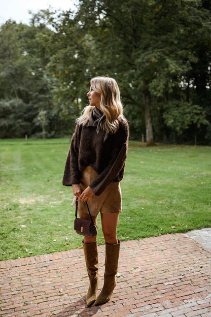 Brown Luck Sweater