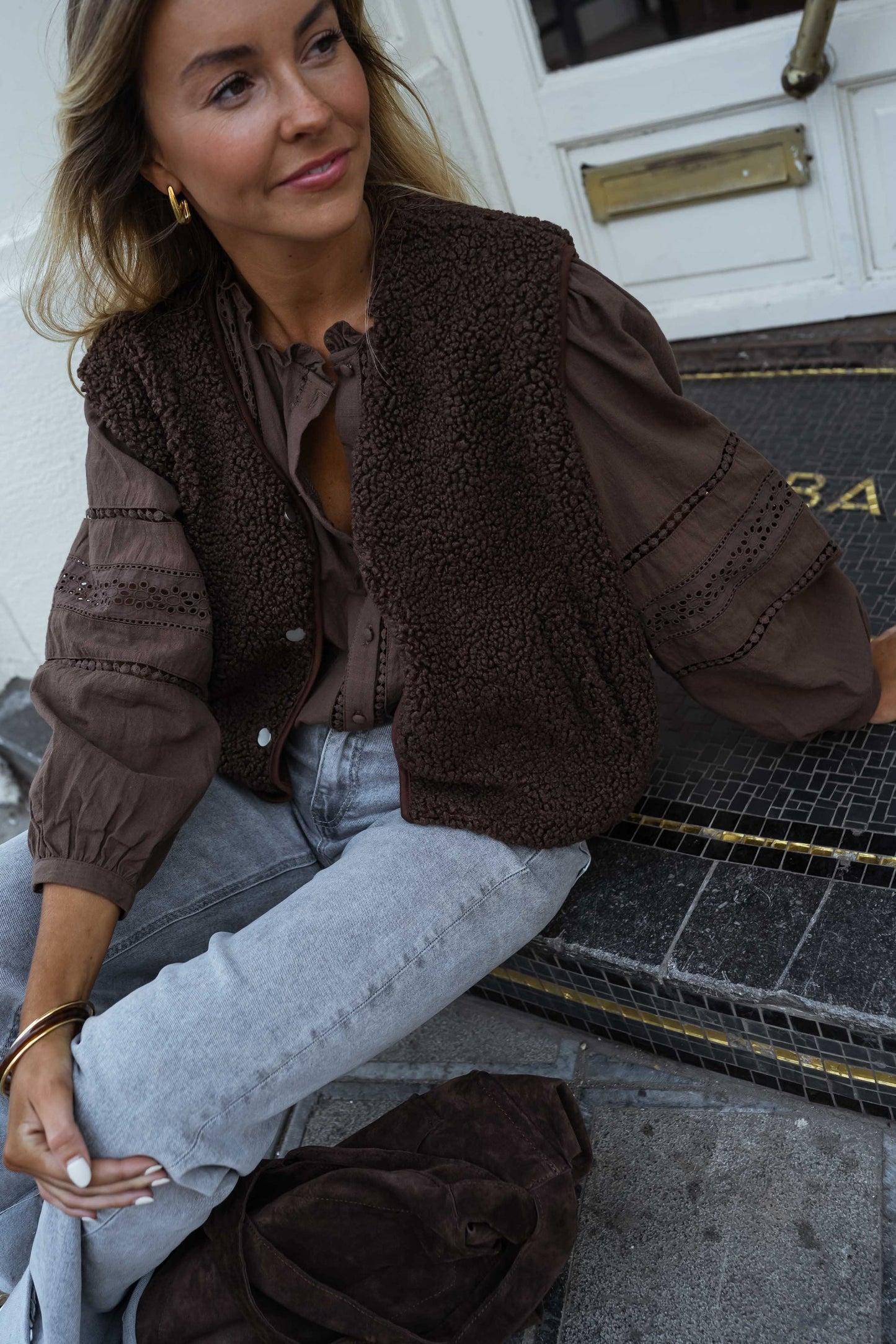 Brown Taoh Vest