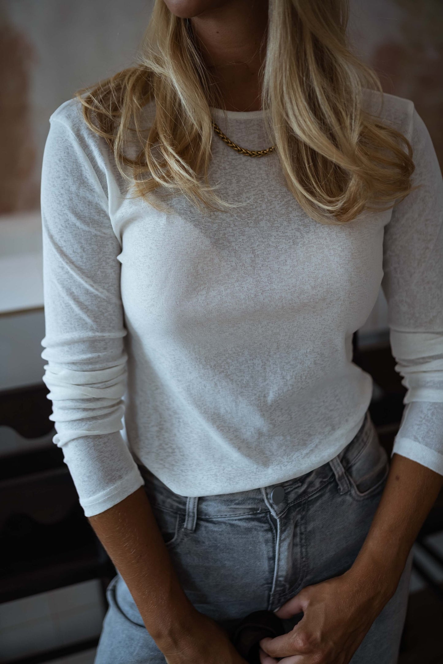 Ecru Anne T-shirt
